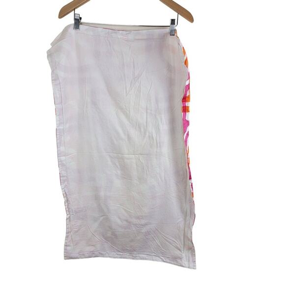 Trina Turk Geometric Bed Lumbar Pillow Cover size 22.5 x 36.5 Multi - Picture 2 of 8